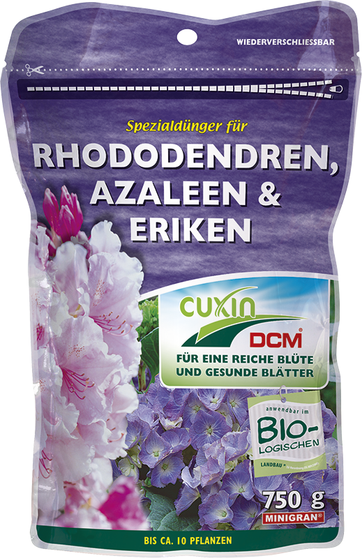 CUXIN Spezialdünger für Rhododendren 750 g